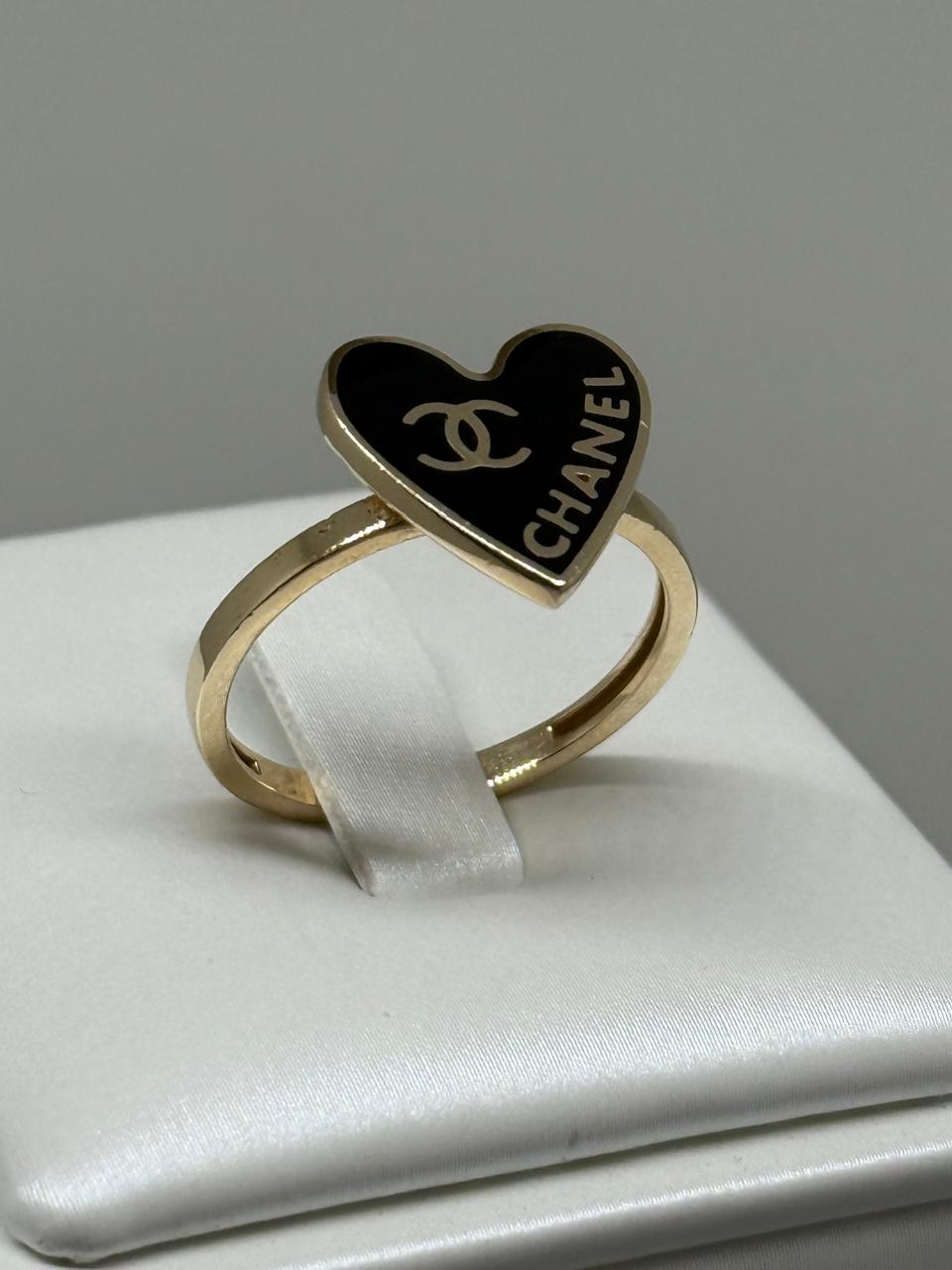 ANILLO CHANELL CORAZON 3.2GR 14K